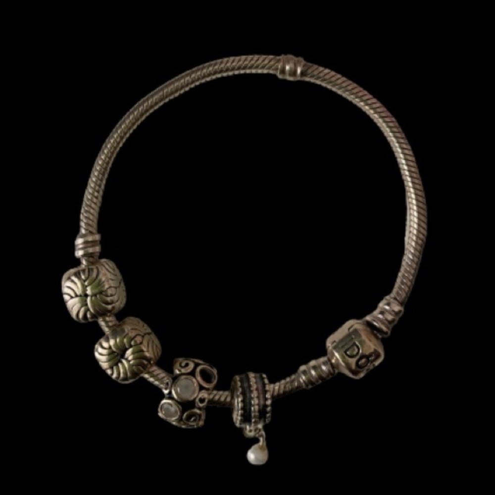 Authentic PANDORA Bracelet PLUS Charms Bundle
